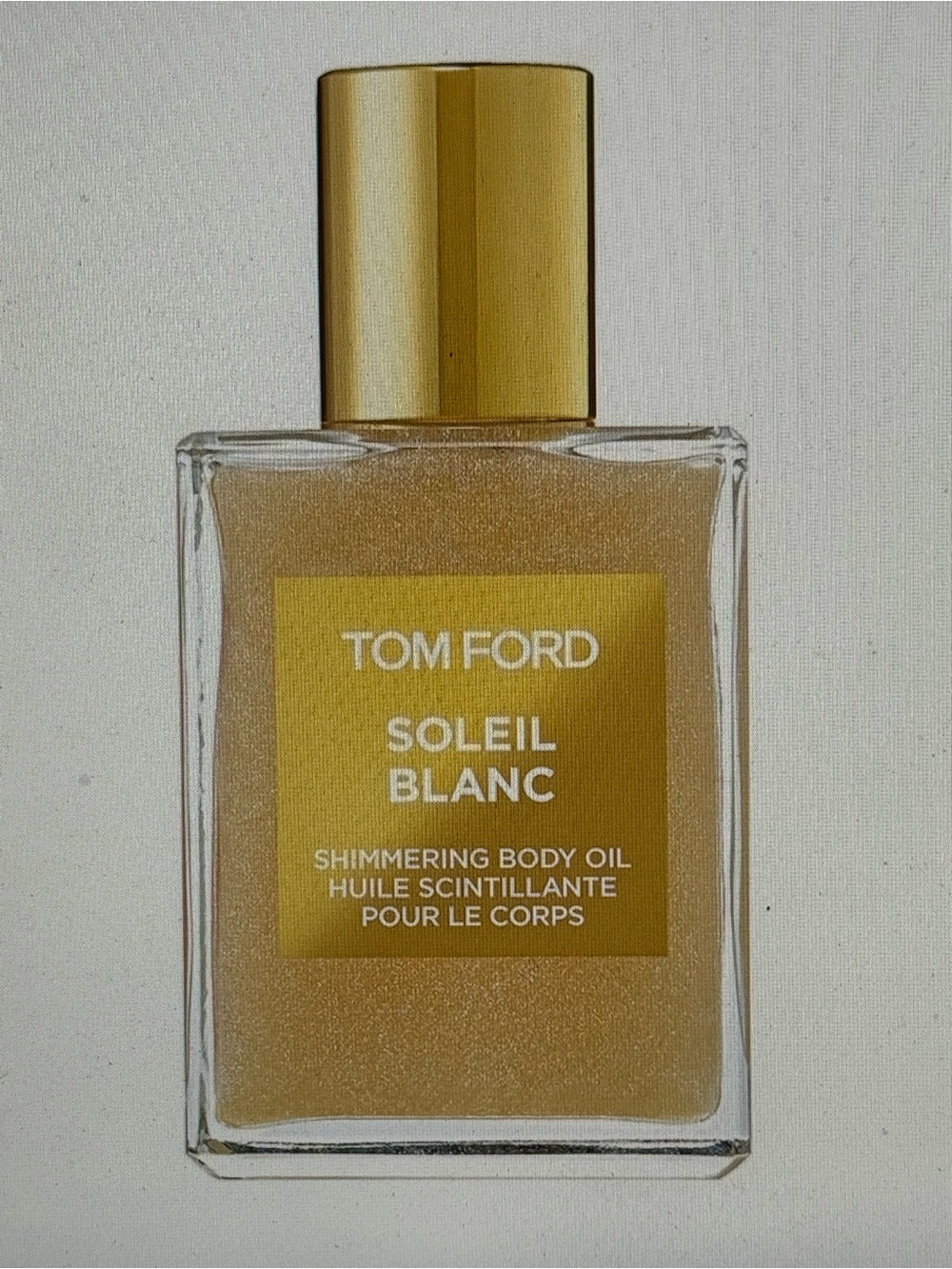 Tom Ford Soleil Blanc Shimmering Body Oil - Gold NIB